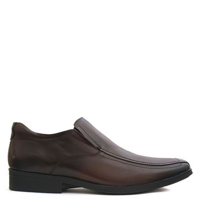 Mocassim liso Café