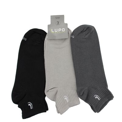 Kit de meias Lupo Sport multicor Cinza