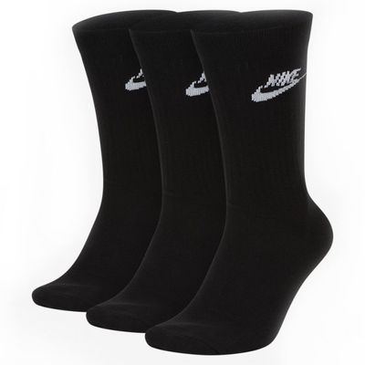 Kit Meia Nike Everyday Preta