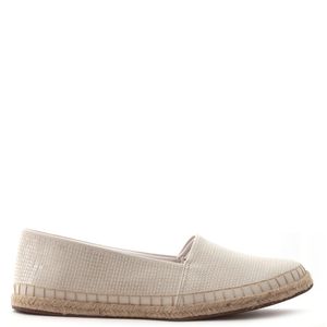 Alpargata com paetês Off-White