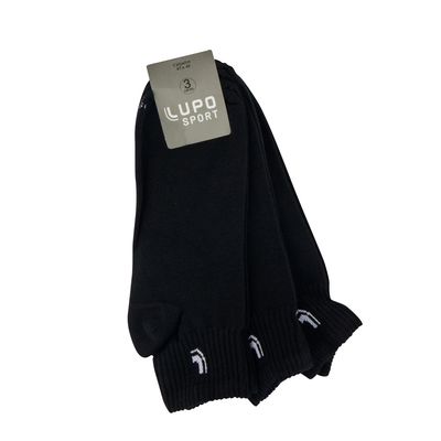 Kit de meias Lupo Sport Preto