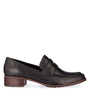 Mocassim salto baixo Preto