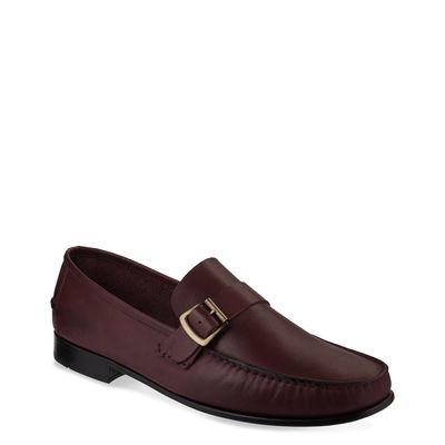 Mocassim Chic com fivela Vinho