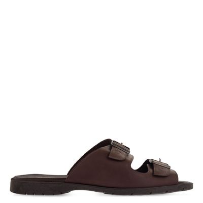 Chinelo tiras ajustáveis Chocolate
