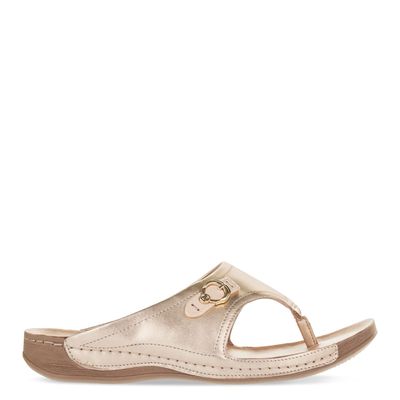 Chinelo confort Ouro