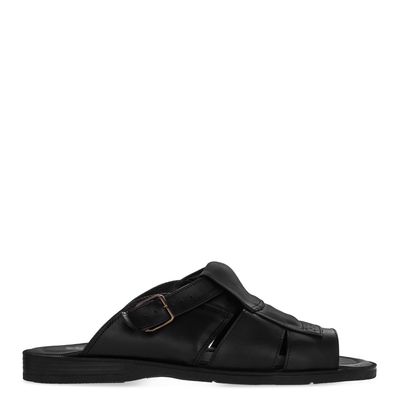 Chinelo vazado c/ fivela Preto