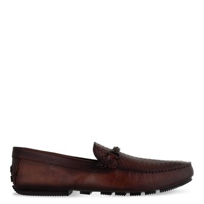 Mocassim com tressê Whisky