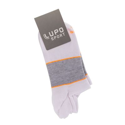 Meia Lupo Sport Bicolor Branca