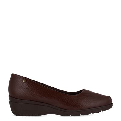 Sapato Anabela Piccadilly Marrom
