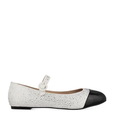 Sapatilha boneca c/ hotfix Off-White