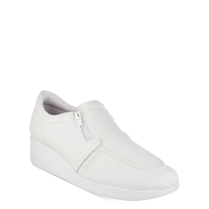 Sapato Mocassim Usaflex Usaflex Branco Anabela Mocassim Branco