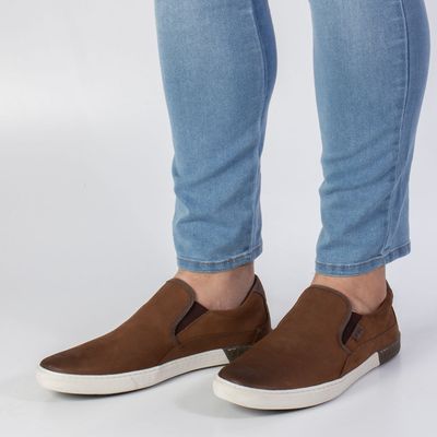 Tênis slip on Ferricelli Chocolate