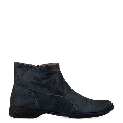 Bota Cano Baixo Drapeada Verde