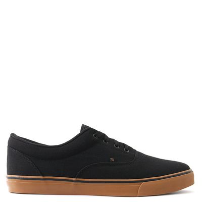 Tênis Casual bicolor Preto
