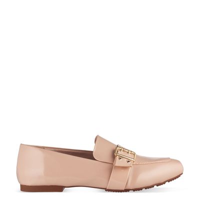 Mocassim Verniz com Fivela Amêndoa