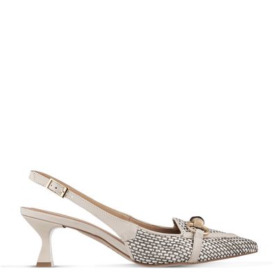 Chanel Tramado Bicolor Off-White