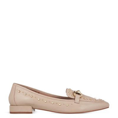 Mocassim com Enfeite Off-White