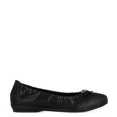 Sapatilha com Elástico Preto