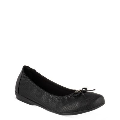 Sapatilha com Elástico Preto