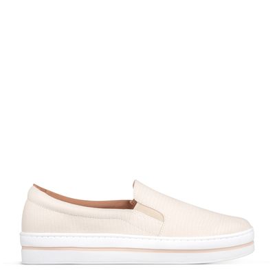 Tênis Flatform slip on Off-White