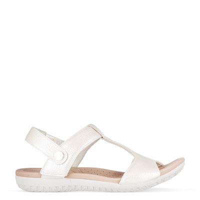 Sandália Usaflex Tiras Off-White
