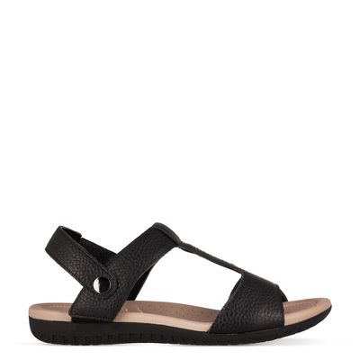 Sandália Usaflex Tiras Preto