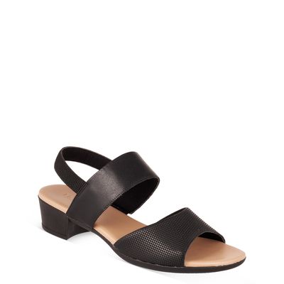 Sandália Usaflex com Elástico Preto