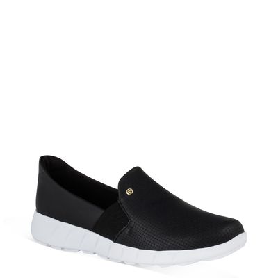 Tênis Slip On Preto