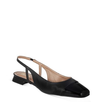 Chanel Salto Baixo Preto