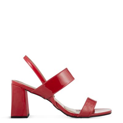 Sandália Salto Alto Vermelho