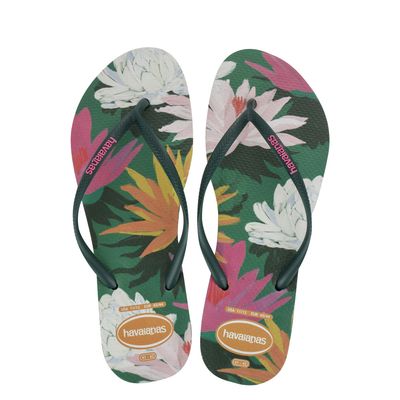 Havaianas Slim Summer Bliss Multicor Verde