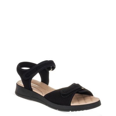 Sandália Piccadilly com Velcro Preto