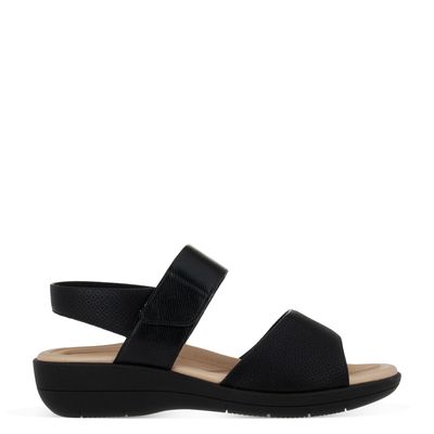 Sandália Piccadilly Textura Preto
