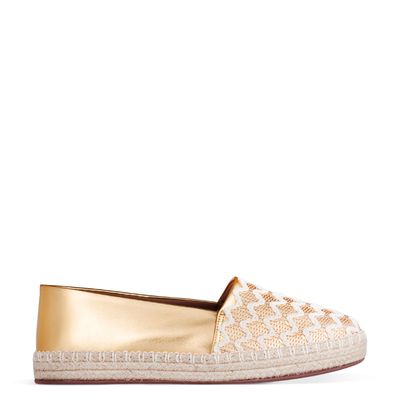 Alpargata Flatform Ouro