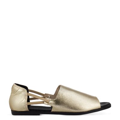 Rasteira com Elástico Ouro