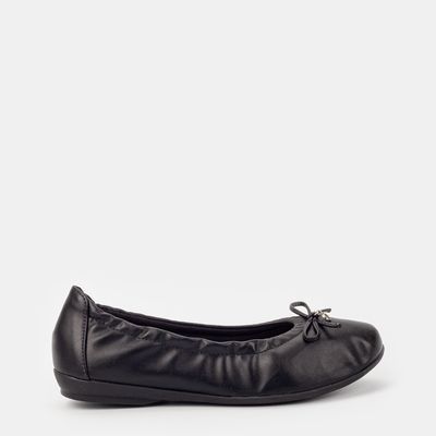 Sapatilha com Elástico Preto