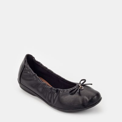 Sapatilha com Elástico Preto
