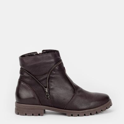 Bota Tratorada c/ Zíperes Café