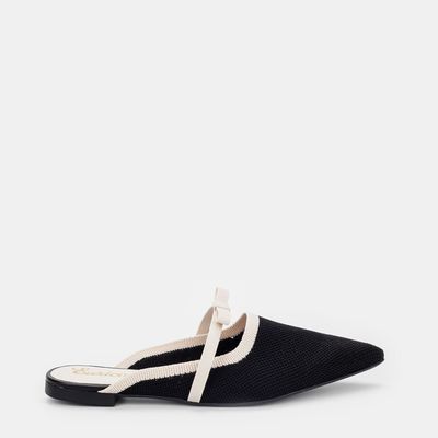Mule Knitt Preto