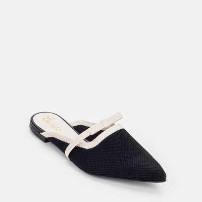 Mule Knitt Preto