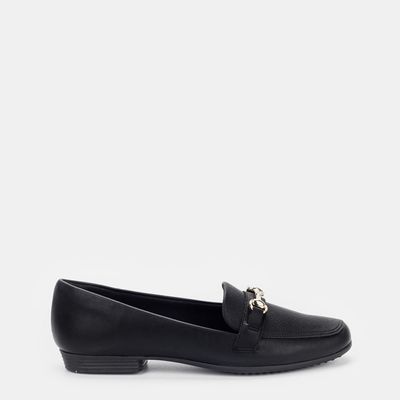 Mocassim Piccadilly com Enfeite Preto
