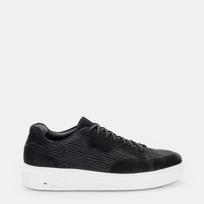 Tênis Casual com Camurça Max Preto