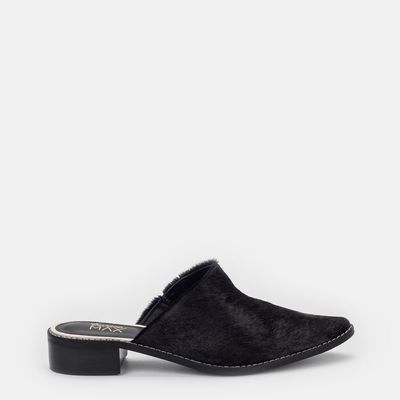 Mule Furry Preto