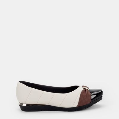 Sapatilha Piccadilly Multicor Off-White