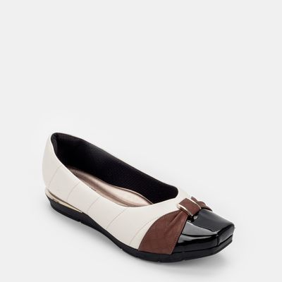 Sapatilha Piccadilly Multicor Off-White