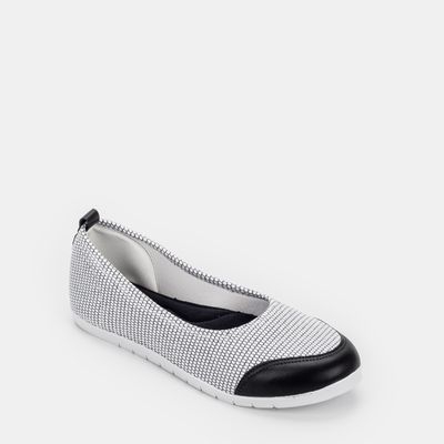 Sapatilha Confort Bicolor Off-White