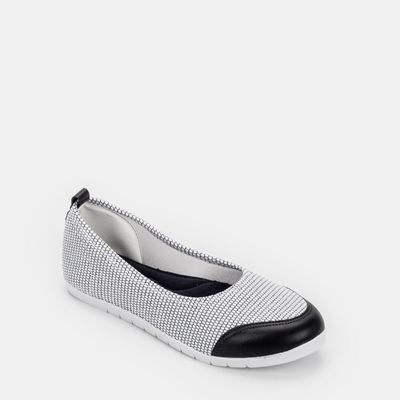 Sapatilha Confort Bicolor Off-White