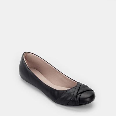 Sapatilha com Tiras Finas Preto