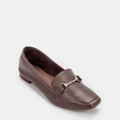 Mocassim com enfeite Café