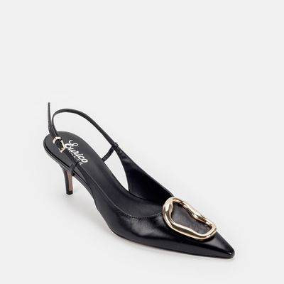 Scarpin com Detalhe Preto